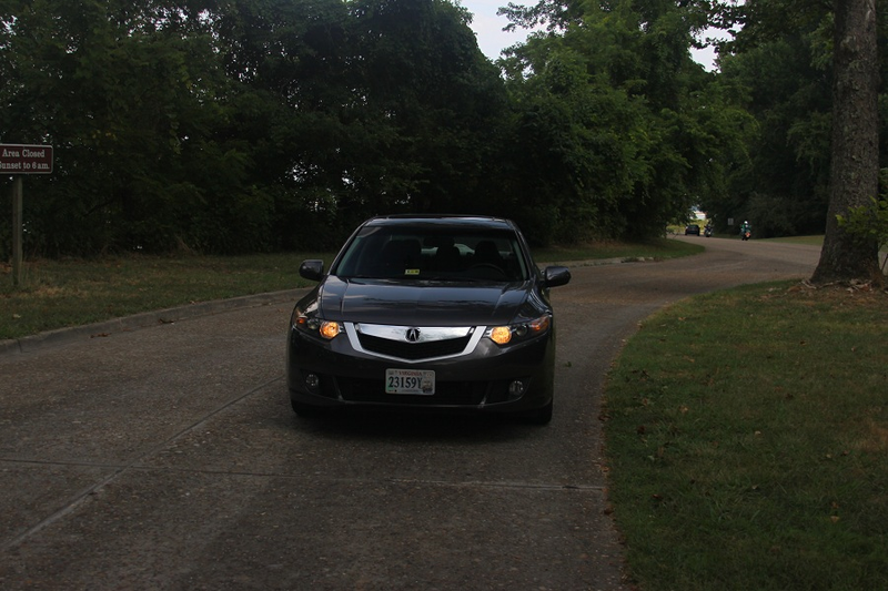 This is the closest I got to a back road photo. Colonial Parkway, near Yorktown, VA